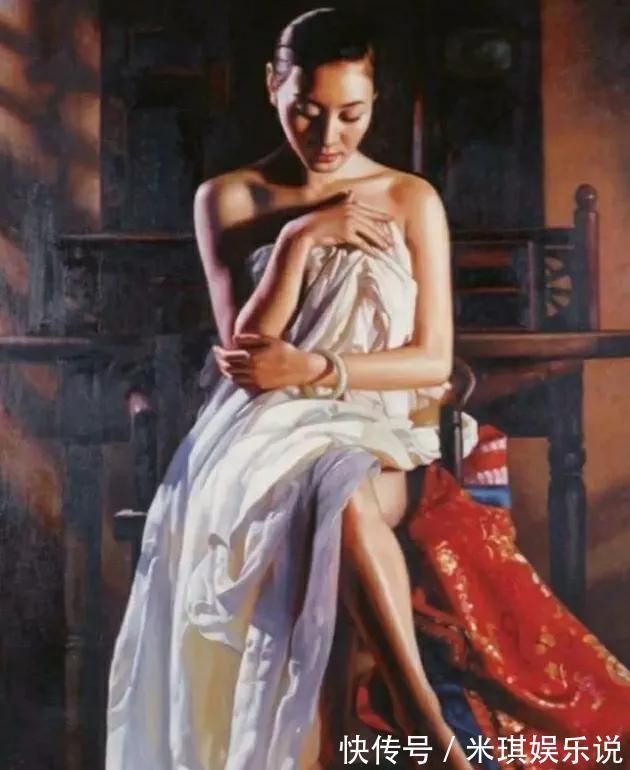 观赏者|以姿势丰盈女性形体油画,浅谈西方现实主义画家的质朴艺术精神