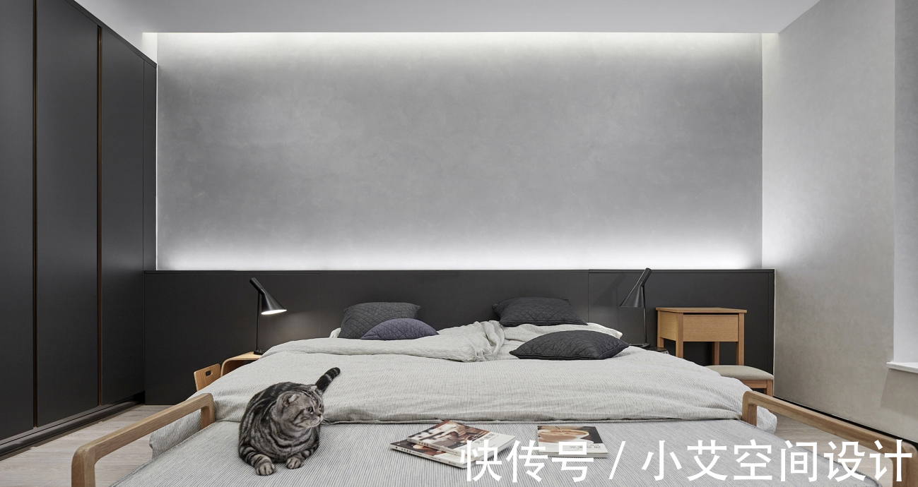 黑白灰|365㎡软装设计,黑白灰练成一首冷峻又炙热的诗!