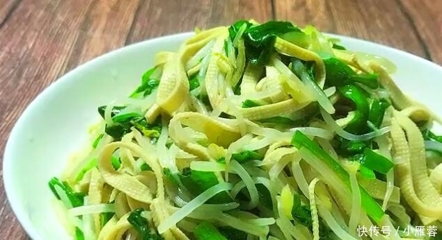 一道素鲜三丝,鲜嫩爽口,补钙清淡又有营养,特别解腻好吃