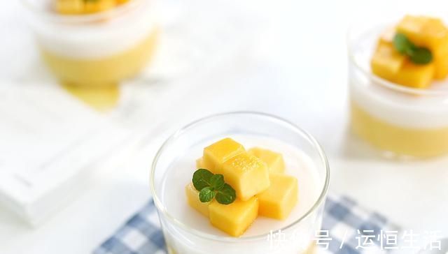 芒果|一道不会失败的甜品,无需烤箱也能做,高颜值又美味,吃完准爱上