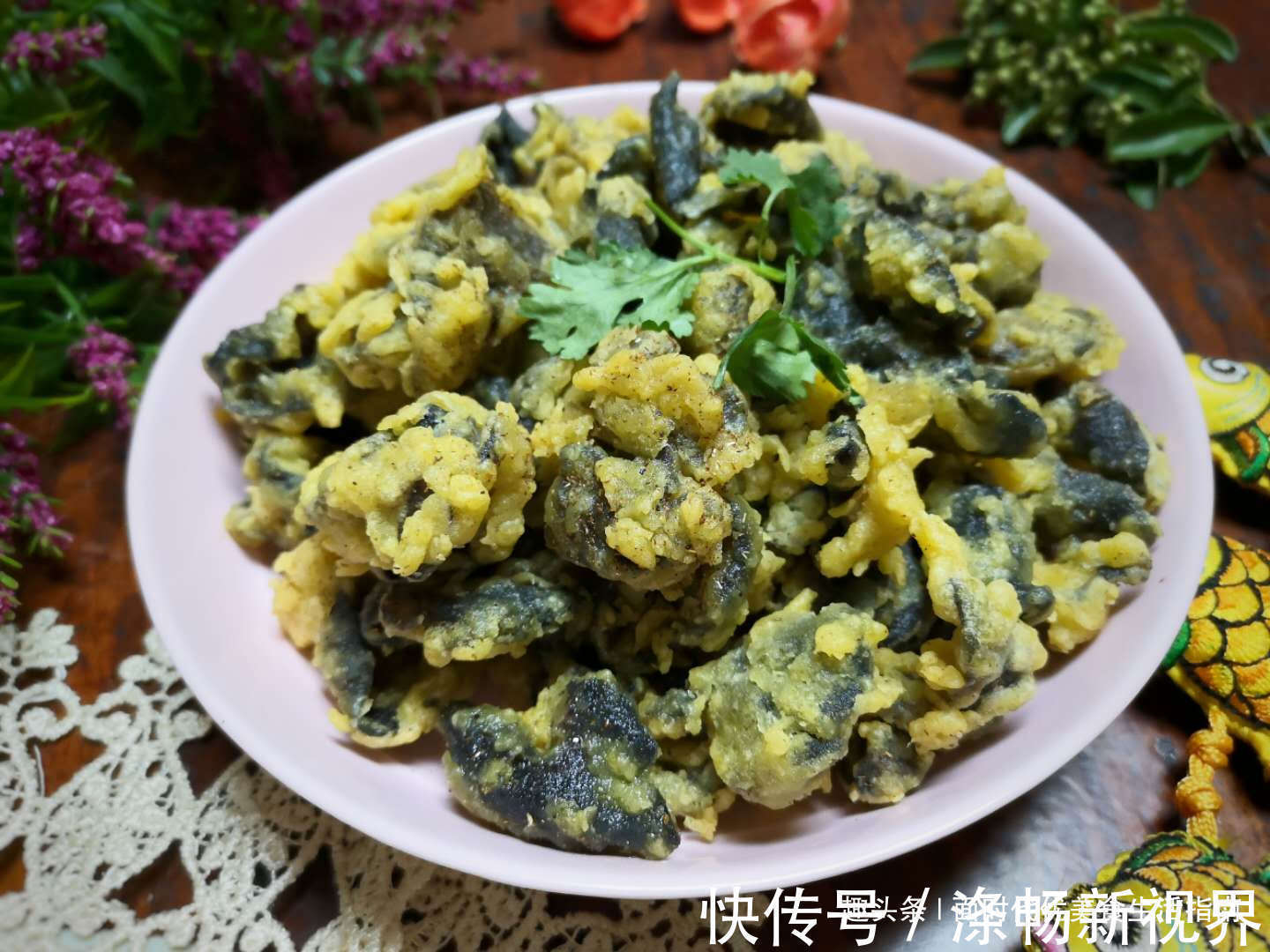 面糊|木耳新吃法，3分钟就出锅，咸香酥脆，比肉还好吃，饭店都吃不到