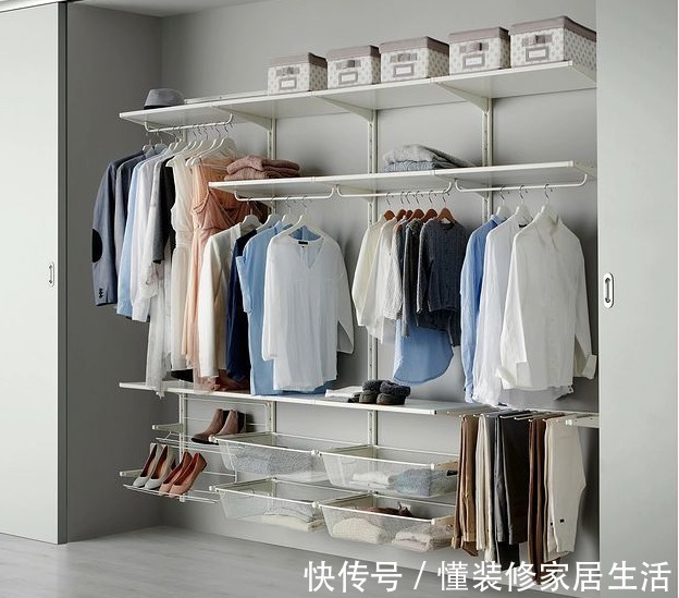 收纳|卧室越来越流行“去衣柜化”设计,只有亲身体验过,才知道多爽