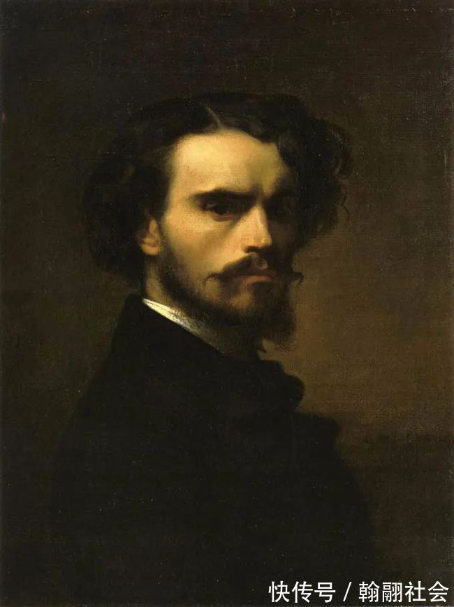 哈姆雷特#见证实力!法国新古典主义学院派画家,亚历山大·卡巴内尔的油画