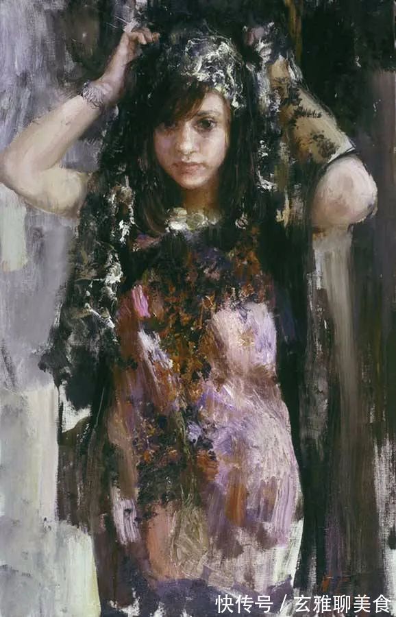 尼古拉&俄罗斯绘画大师级的素描和油画,恰到好处的美