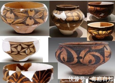 鱼纹$半坡文化彩陶,纹饰记录了半坡人的生活!