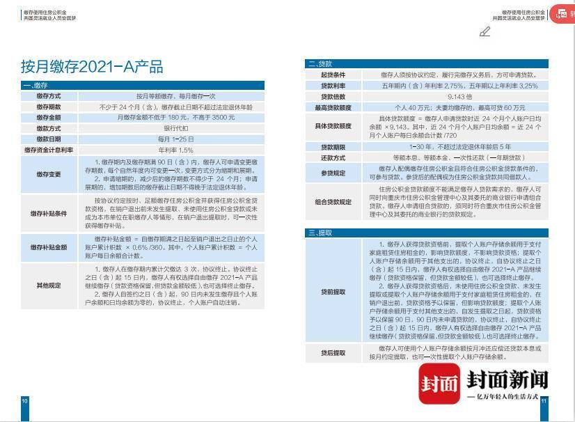住房|重庆灵活就业人员注意了！三款公积金产品供选择 最高可贷40万