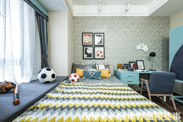 四居室|135平现代风四居室，每一处角落，都藏着安乐与宁静