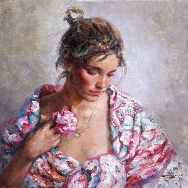 雷诺阿|独特的艺术天赋,他对色彩和纹理戏剧性的使用