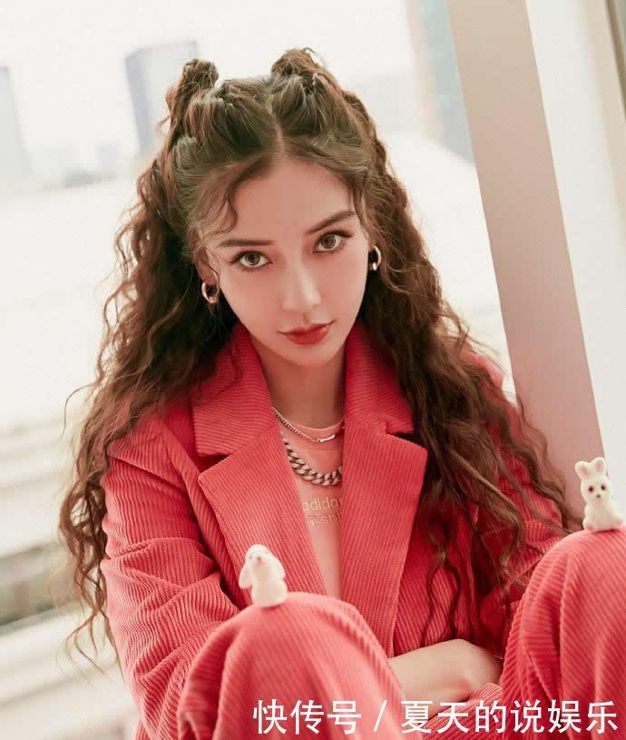 羊毛卷|羊毛卷显头大?半扎起来就好了,俏皮甜美又有韵味,很美