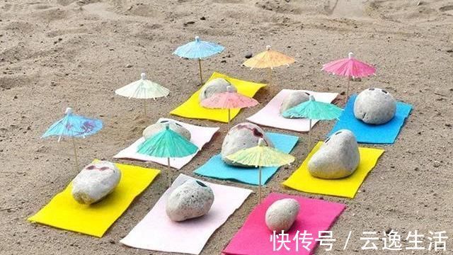 彩纸!捡些石头回家,再也不为手工课作业愁附5个DIY石头彩绘教程