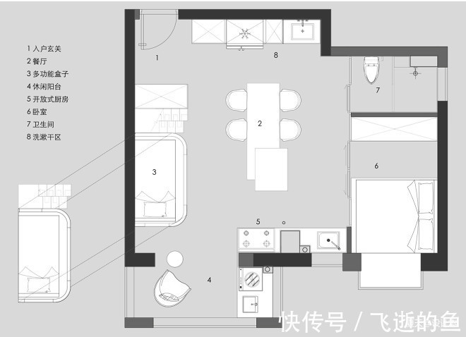 工作日|看65平米一居室是如何搞定二胎家庭