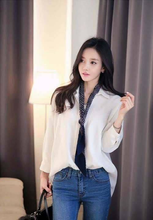 针织开衫|精致的紧身牛仔裤,女神的必备穿搭神器,轻松穿出性感身材