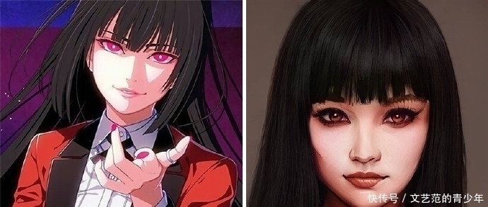 蛇喰梦子|动漫角色真人化,女生版本颜值超高,伊莎贝拉还原度太高