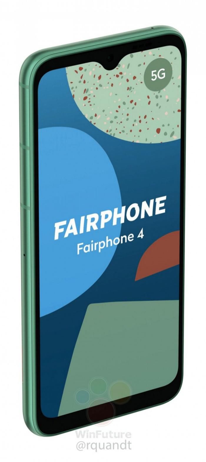 4 5g|FairPhone 4 5G官方渲染图曝光：首配金属中框 侧面指纹识别