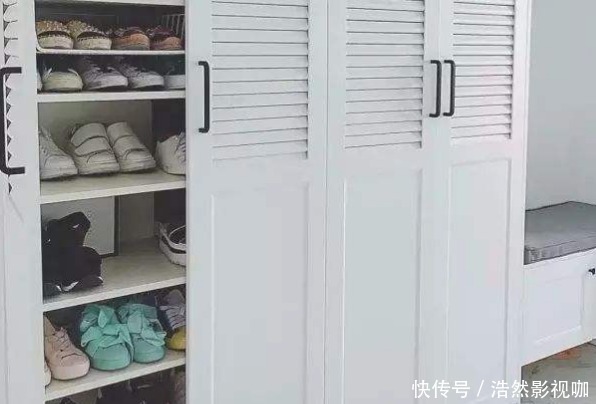 颜值担当|分享15套精美鞋柜设计,照着装秒变玄关颜值担当!