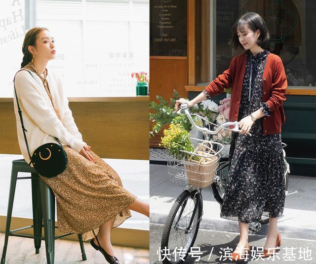 烟管裤|春天不要低估一件针织衫，这些搭配示范优雅简约，谁穿谁美