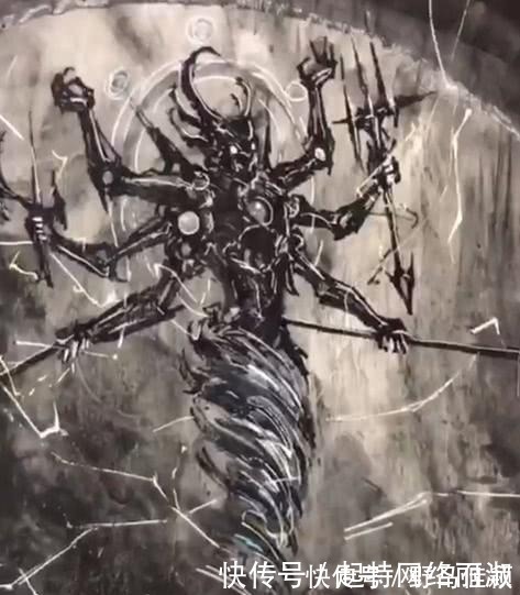 画作$美术生画“一张不能近看的画”,当镜头接近时,网友:细节魔鬼