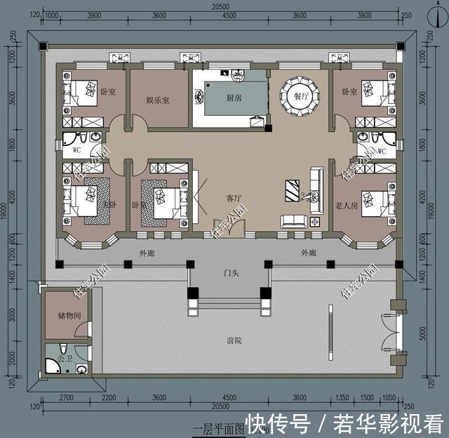 养老房|10套农村一层养老房，有院子有火炕，15万的造价盖哪套都不亏