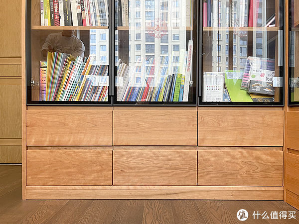 书房|8㎡书房两面书墙,9㎡儿童房上下铺衣柜,小空间利用典范!