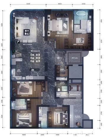 豪宅|姐姐探盘 万科锦绣滨江都市豪宅新标杆