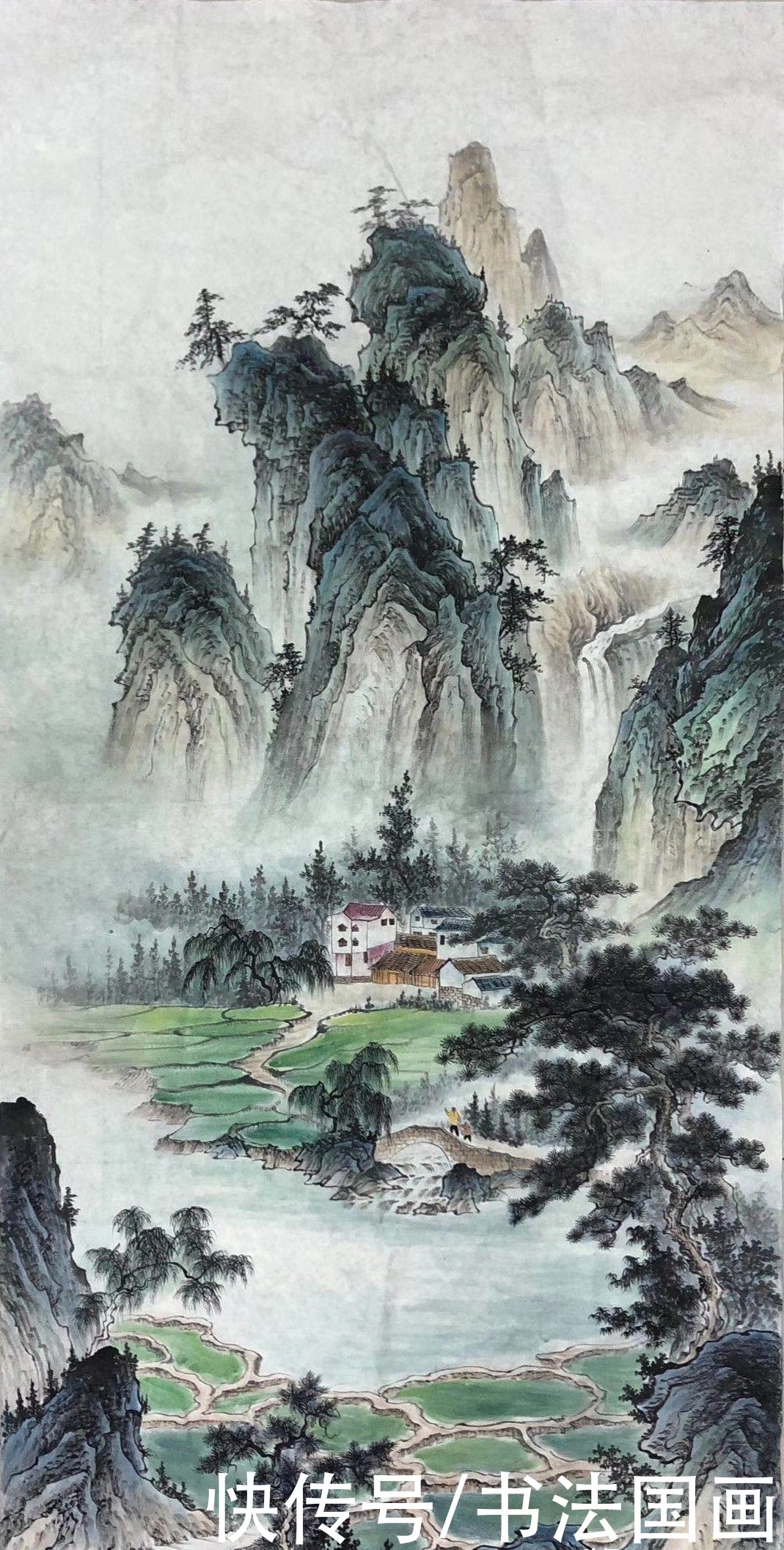  书法|书法定制国画收藏《观远，牡丹图，对联，源远流长，从容》