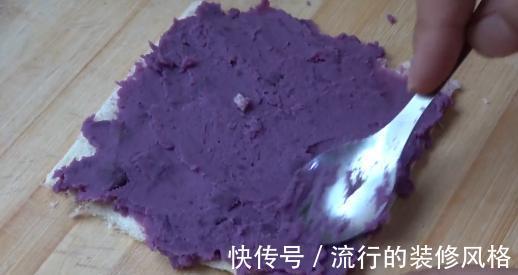 面包片|原来把紫薯和香蕉放在一起,竟然这么好吃上档次,千万不要错过