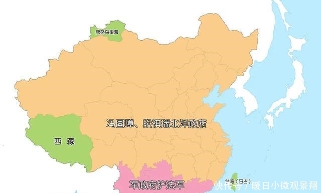 地图|用地图还原民国军阀乱斗史，张作霖虎踞东北，龙虎狗中原内斗