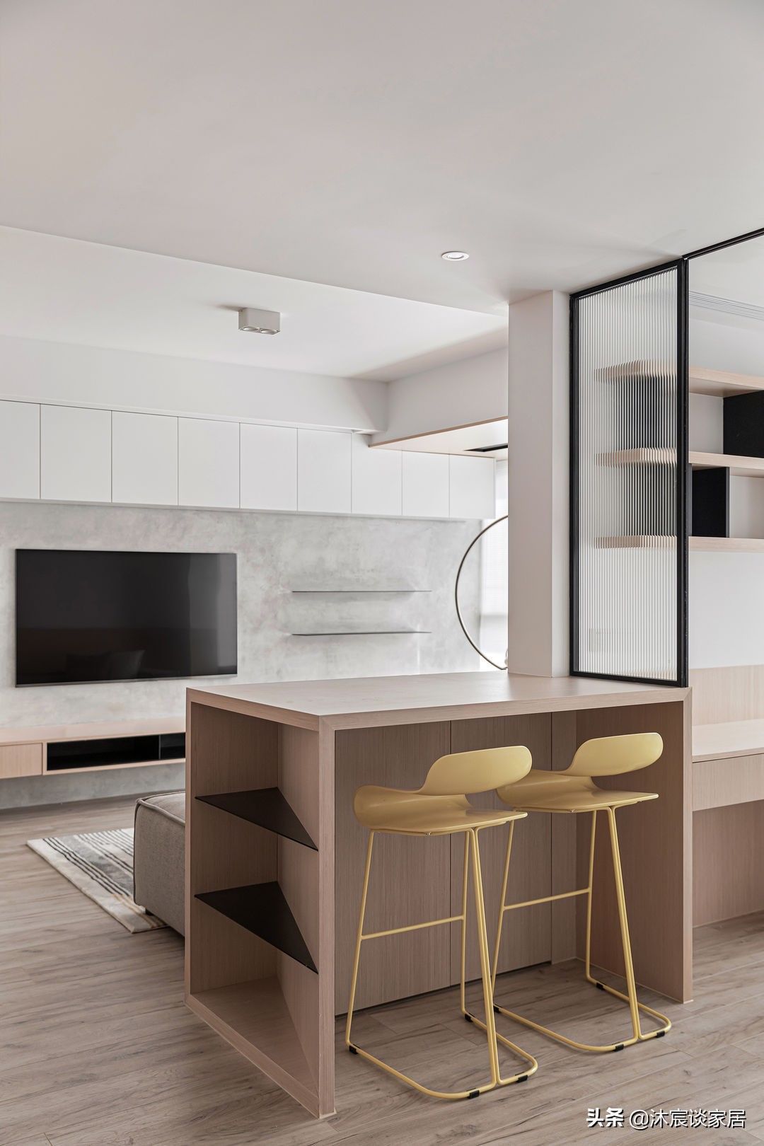 家居|他的新家,走进那一刻,幸福感立即涌现,干净清爽的氛围十分美好