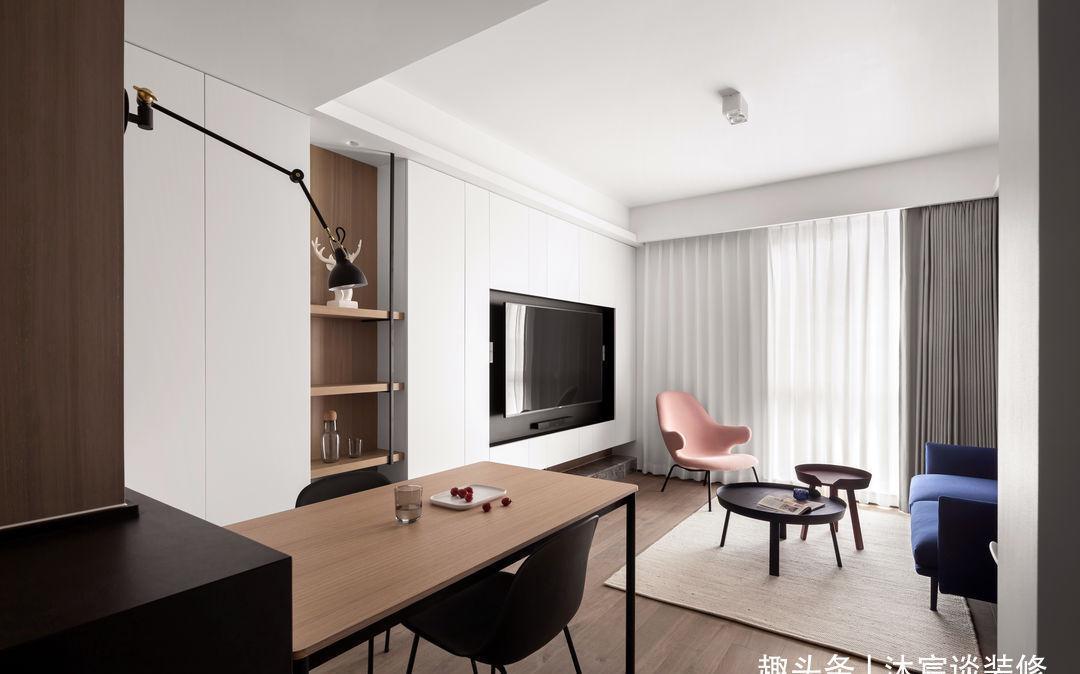 玄关|她家虽然不大，但称得上装修典范，不仅拥有大量收纳，还极简好看