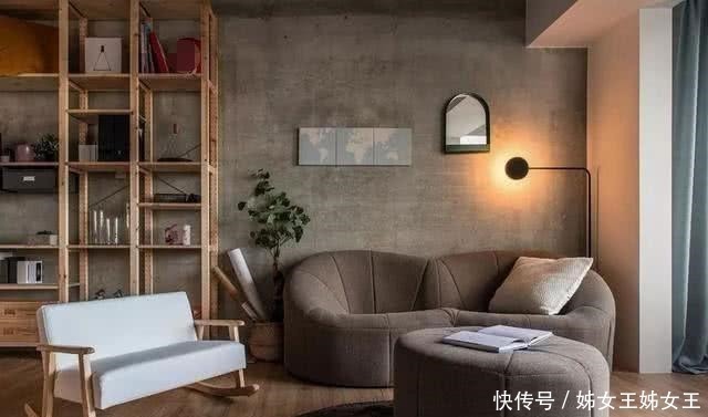 相配|水泥墙又重新火起来了,不加修饰更上档次,越来越受年轻人欢迎!