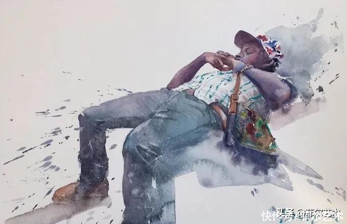 尤德斯|水彩也可以画得超准确！真心佩服！必须点赞