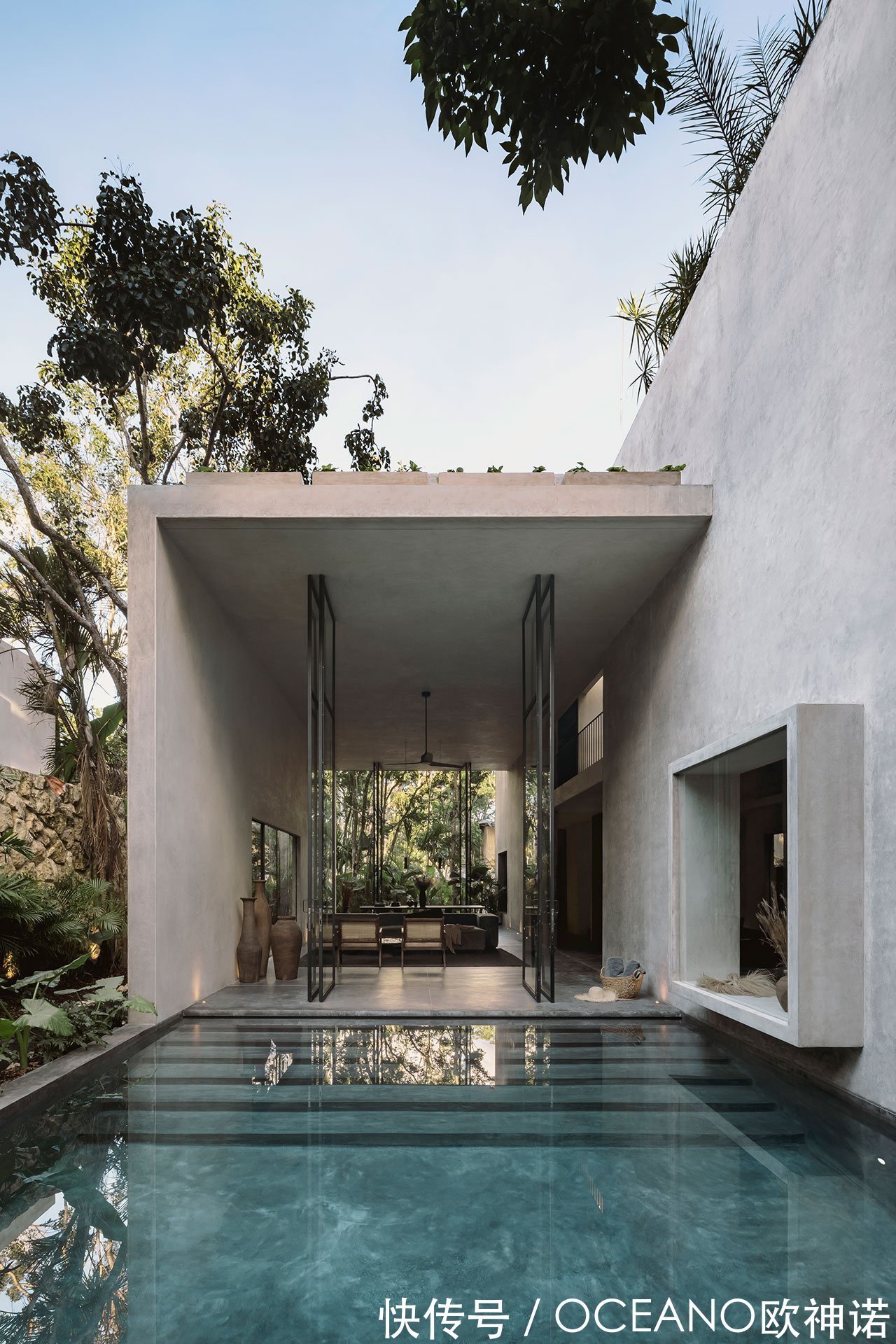 极简主义|欧神诺小课堂:墨西哥图卢姆的极简主义手工制作之家,艺术与生活