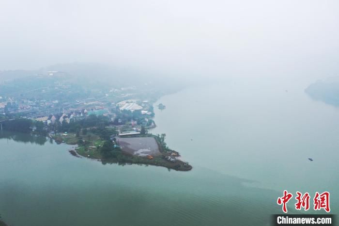 景观|三峡蓄水至175米：航拍沿江小镇壮美景色