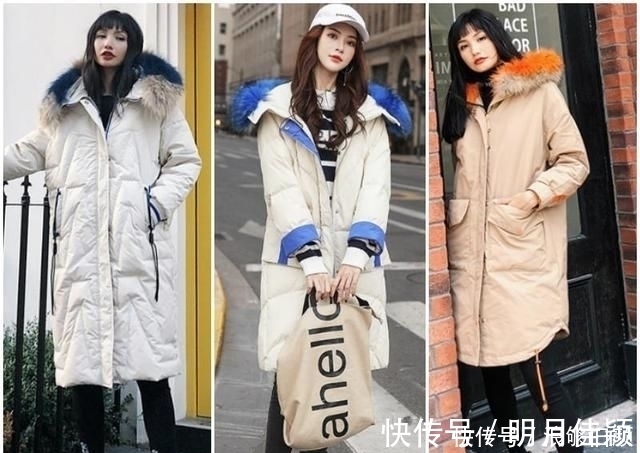 小陈|谁还没有一件毛领羽绒服,21款毛领羽绒穿搭,让你美出新高度!