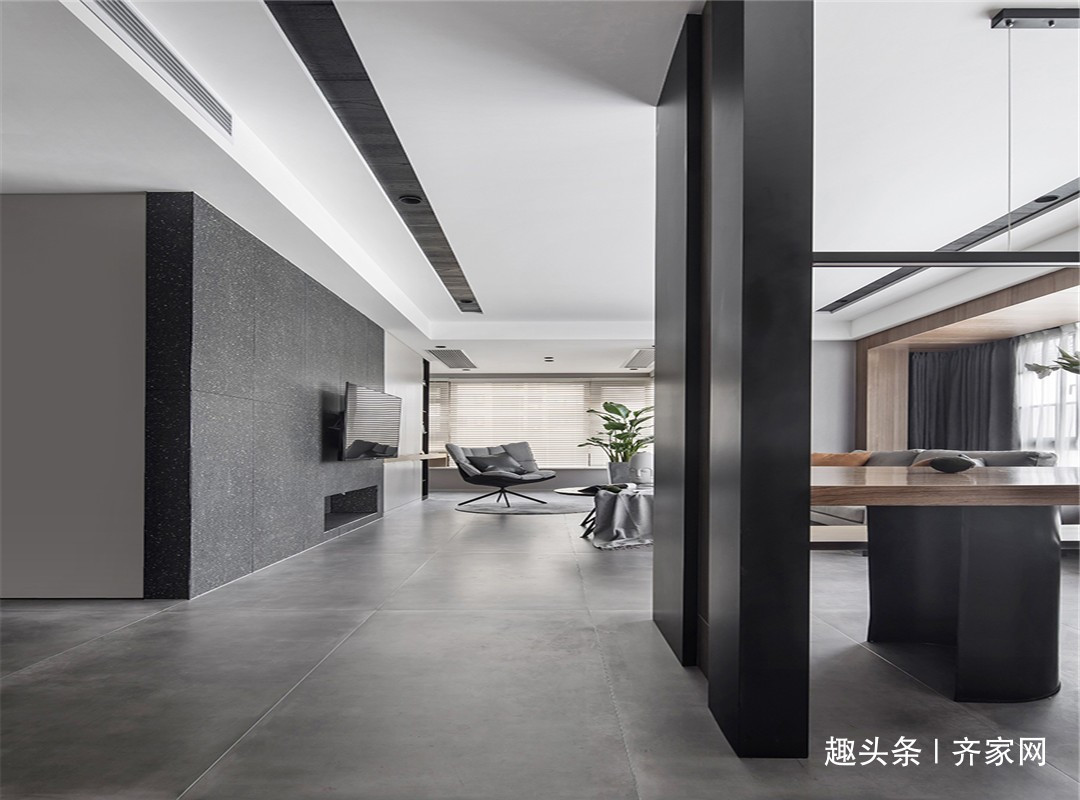 现代|89平两房现代,休闲书房,客厅,餐厅连成一体的扩容空间感!