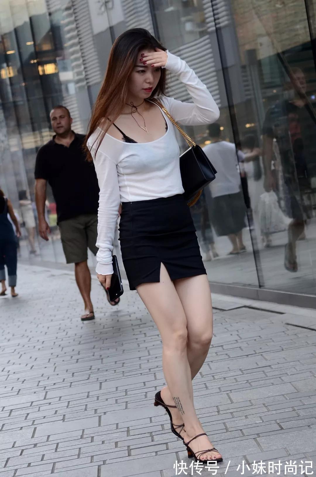 白领 街拍路人,白领轻熟的穿搭参考,让你更具时尚吸引力