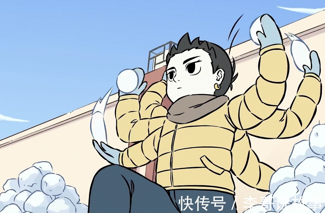 神仙|非人哉:神仙们打雪仗各显神通,哪吒变身荷叶射手