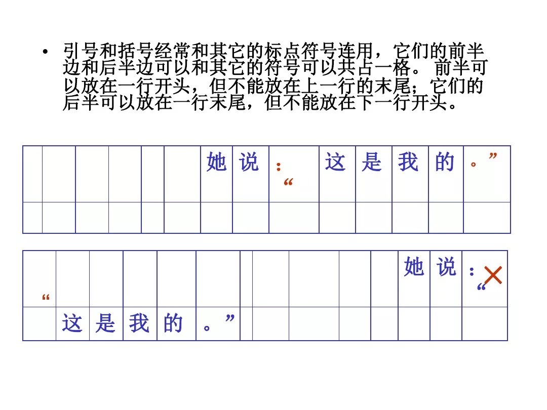 一个字#标点符号的正确书写格式（附图文展示）