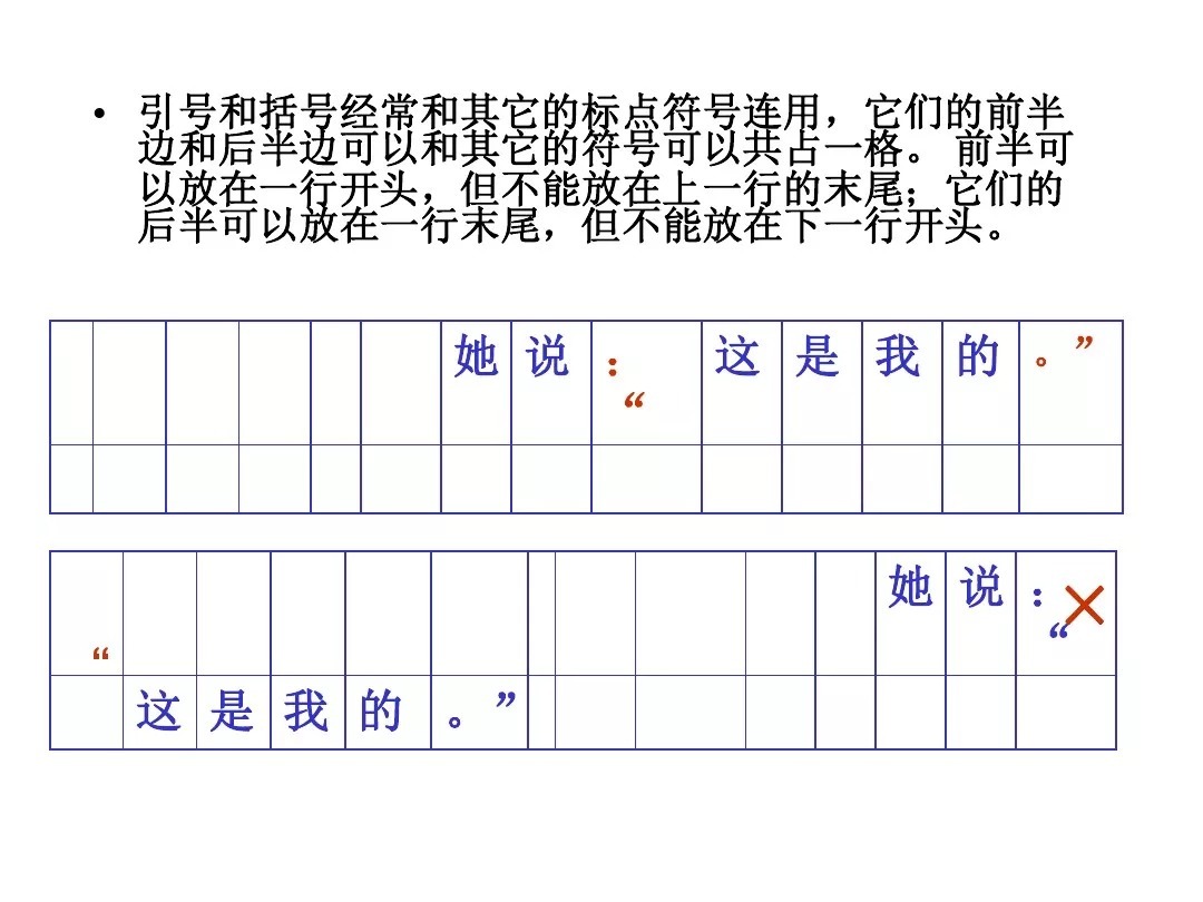 一个字#标点符号的正确书写格式(附图文展示)