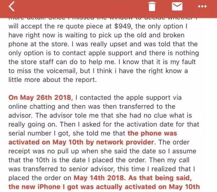 留学生|留学生在官网上买到“假苹果”, 到店投诉被拒, 引起苹果高层重视！