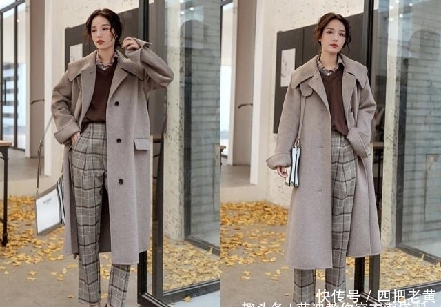 今冬最流行的过膝羊绒大衣,随意挑一件就足够了,又美又暖!