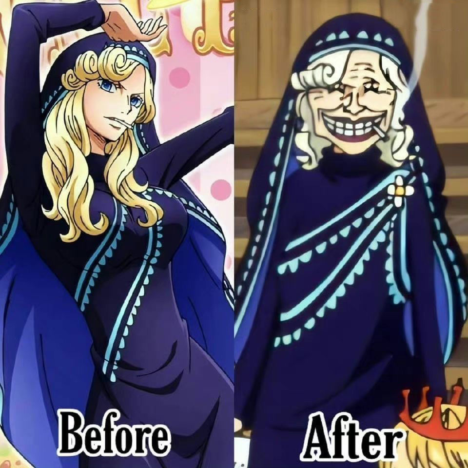 mom|时间果然是把杀猪刀,海贼王世界里的女性都逃不过岁月的摧残