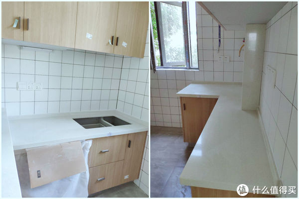 兔蜀黍|兔蜀黍的家装日记 篇十八:厨卫石英石台面安装工程,以及不容忽视的细节整改!