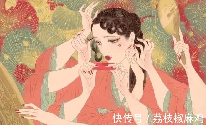 才女@清华大学才女尧立，她笔下的插画，美到让人窒息