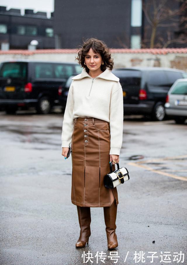 翻领毛衣的潮流风刮来了,爷爷衣柜里的毛衣都想偷着穿,时尚百搭