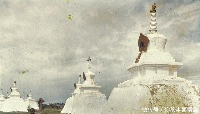 人物|罕见清末蒙古上色老照片,人物面部表情呆滞,最后一张很特殊!