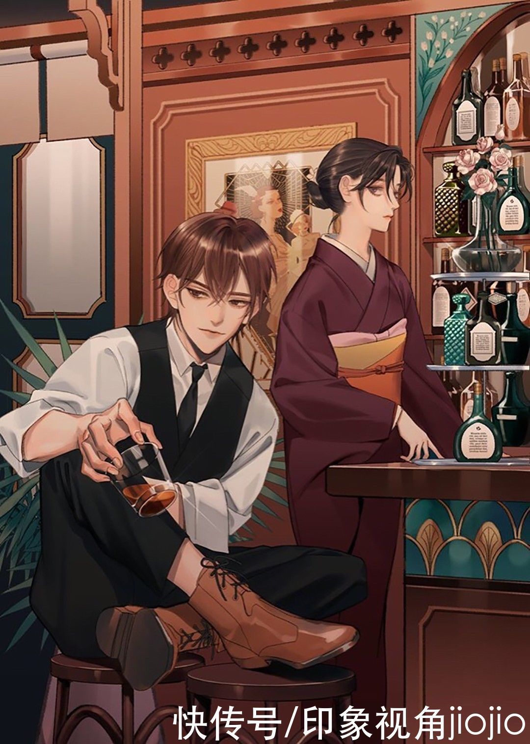 hiruna#那些又飒又御的小姐姐们,配色好看且画风细腻