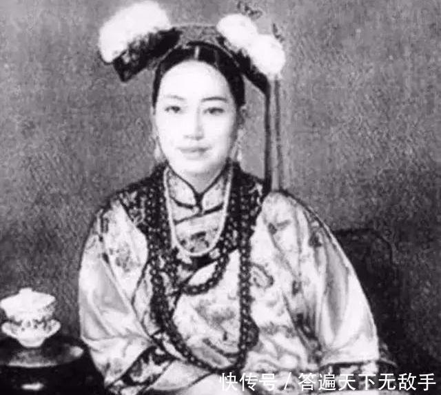 照片|晚清老照片，慈禧十八岁时照片被复原，宫内妃嫔顿时黯然失色