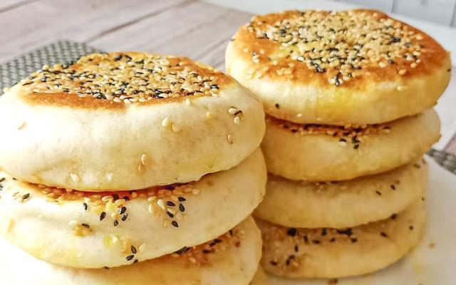 芝麻花生饼|花生米还可以这样做,香酥暄软又多层,外面花钱学不到,太香了