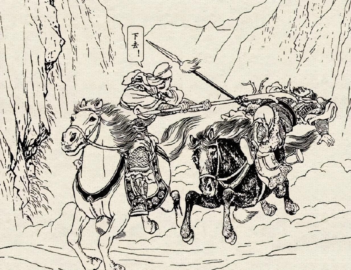 梁山|水浒连环画之《曾头市》,刀马人物精彩传神,令人叫绝